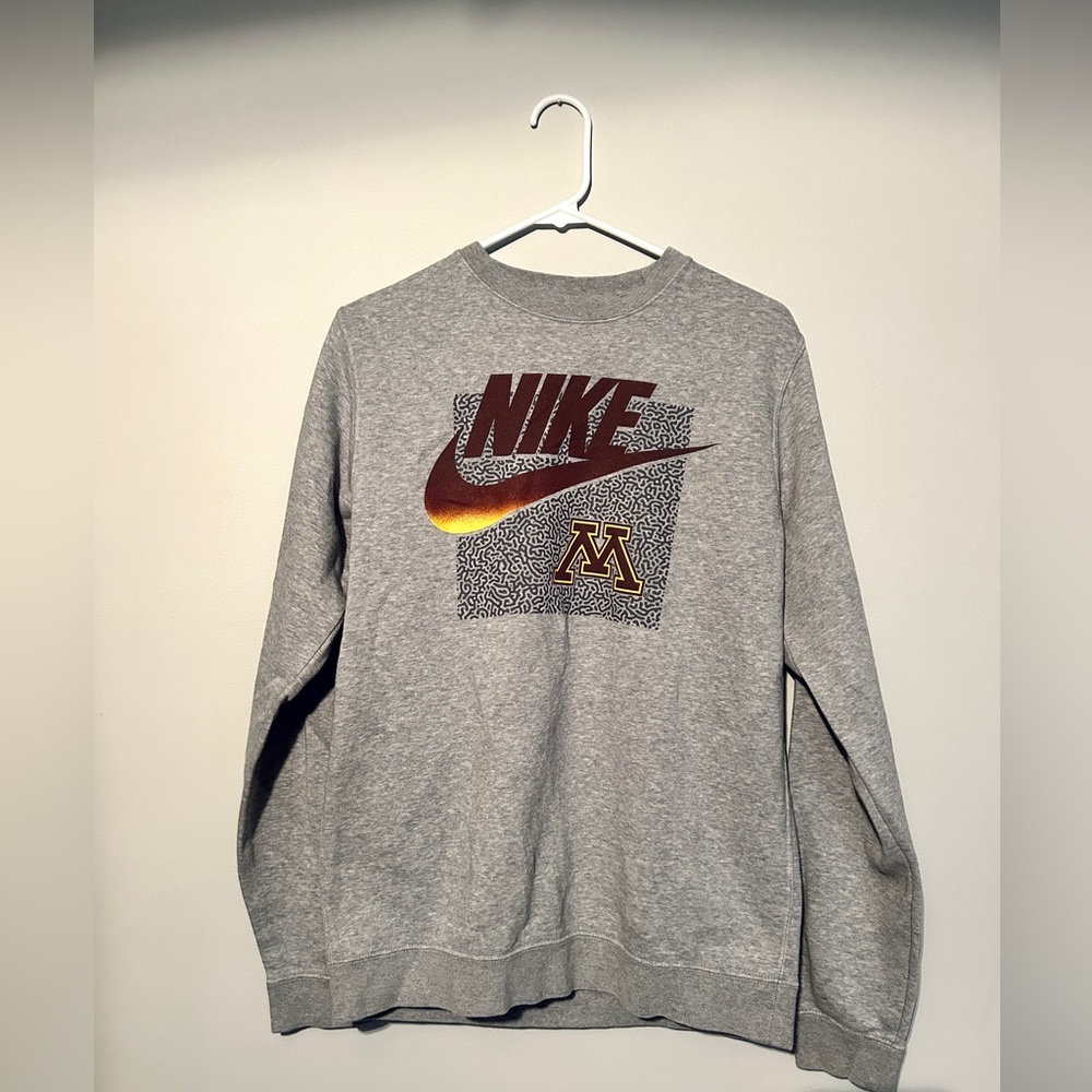 NIKE University of MN crewneck